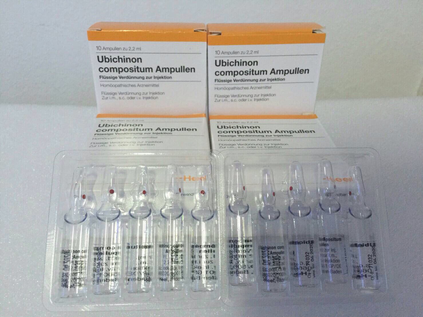 UBICHINON COMPOSITUM AMPULLEN HEEL (10 amp x 2.2 ml/ box)