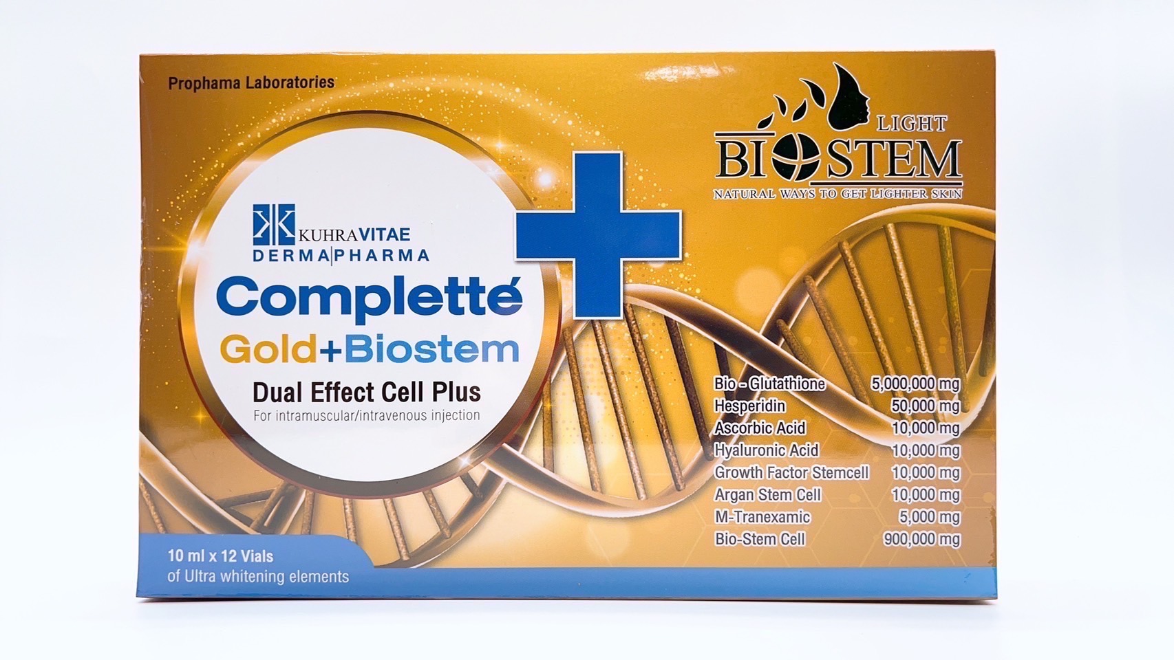 COMPLETTE GOLD + BIOSTEM DUAL EFFECT CELL
