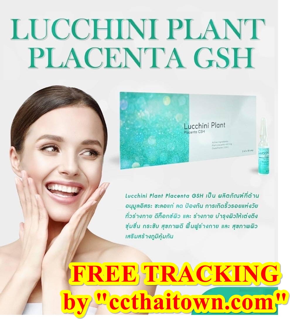 LUCCHINI PLANT PLACENTA GSH INJECTION by www.ccthaitown.com