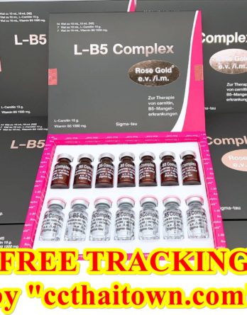 LB5 COMPLEX ROSE GOLD (L-CARNITINE INJECTION) FAST FAT BURN by www.ccthaitown.com