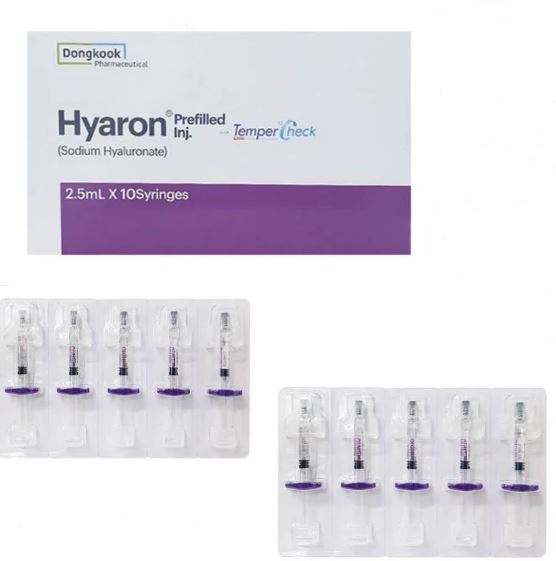 HYARON HYALURONIC ACID (2.5ml x 10 Syringe Box)