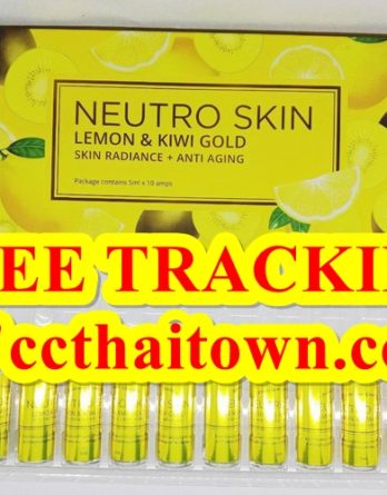 NEUTRO SKIN LEMON & KIWI GOLD INJECTION by "www.ccthaitown.com"