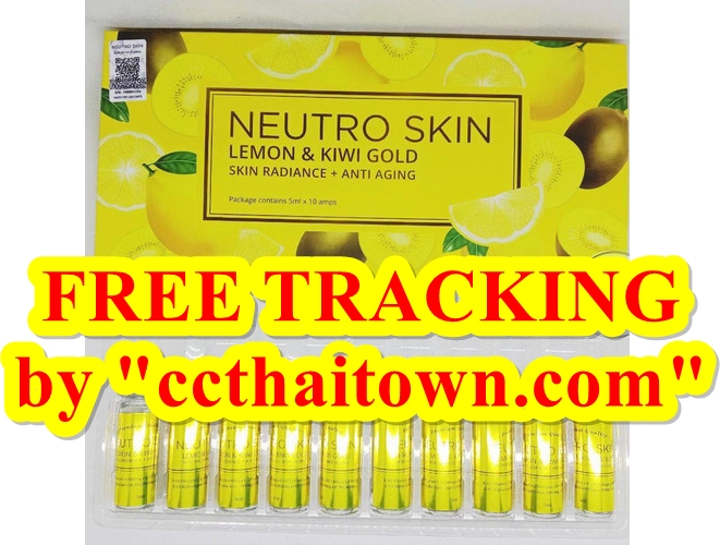 NEUTRO SKIN LEMON & KIWI GOLD INJECTION by "www.ccthaitown.com"