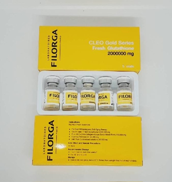 FILORGA CLEO GOLD SERIES FRESH GLUTATHIONE 2000000 mg PARIS (FRANCE)