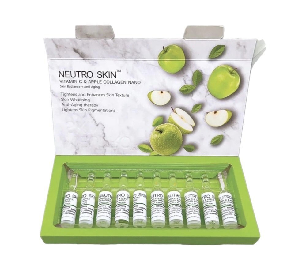 NEUTRO SKIN VITAMIN C AND COLLAGEN (GREEN) INJECTION by "www.ccthaitown.com"