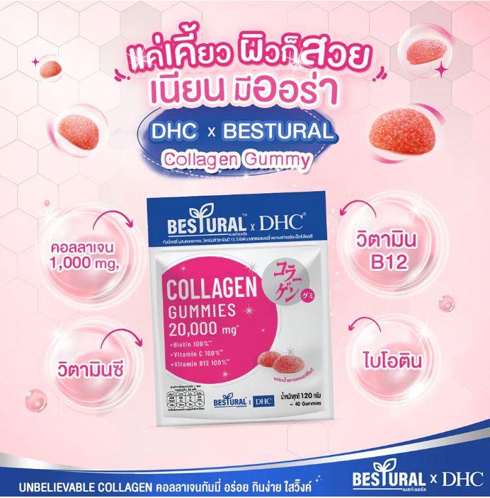 DHC X Bestural Collagen Gummy