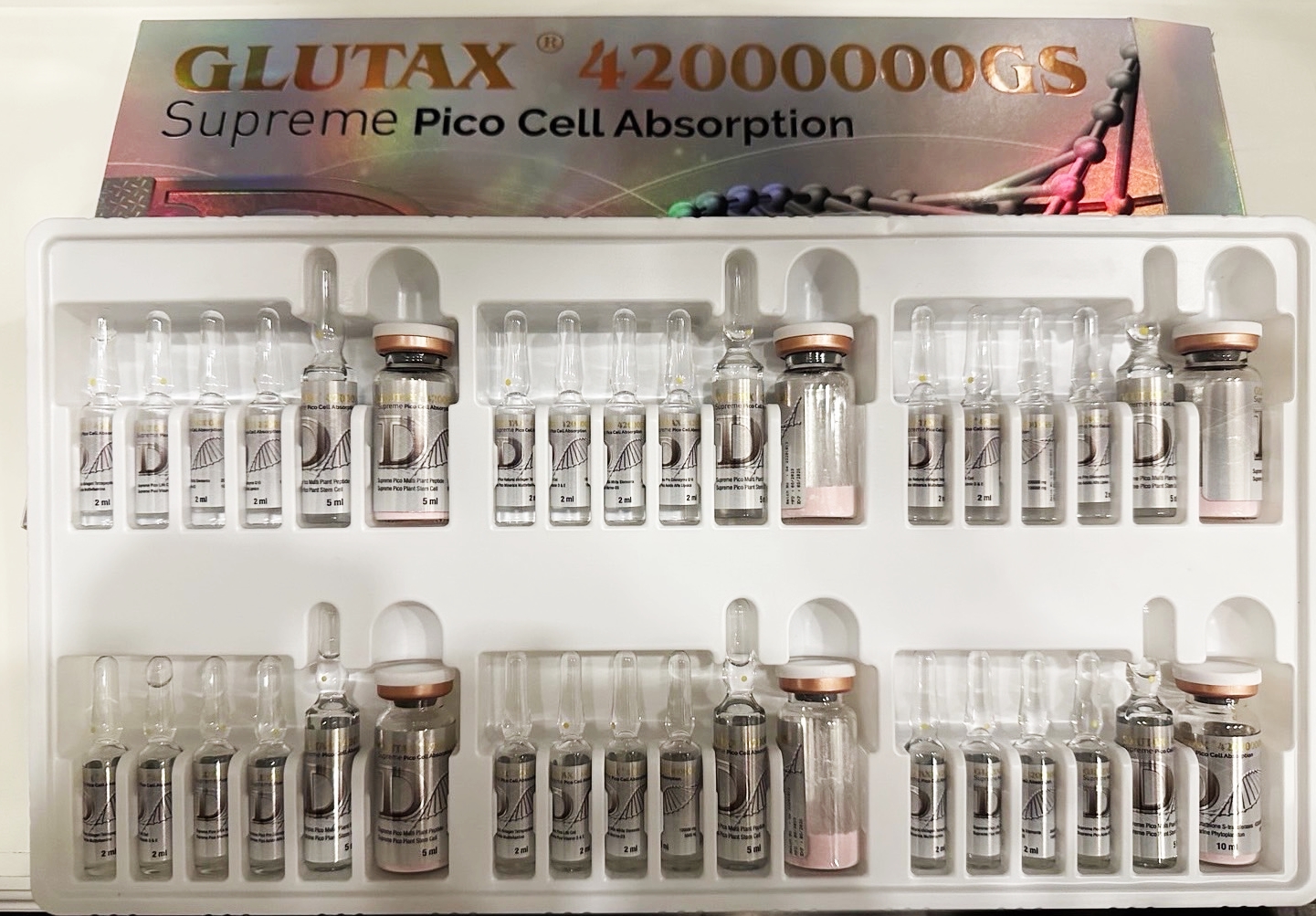 NEW GLUTAX 42000000GS SUPREME PICO CELL ABSORPTION