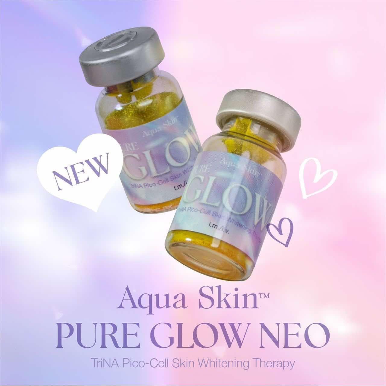 NEW AQUA SKIN PURE GLOW NEO WHITENING INJECTION