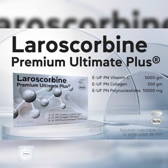 NEW LAROSCORBINE PREMIUM ULTIMATE PLUS VITAMIN COLLAGEN INJECTION (SILVER BOX)