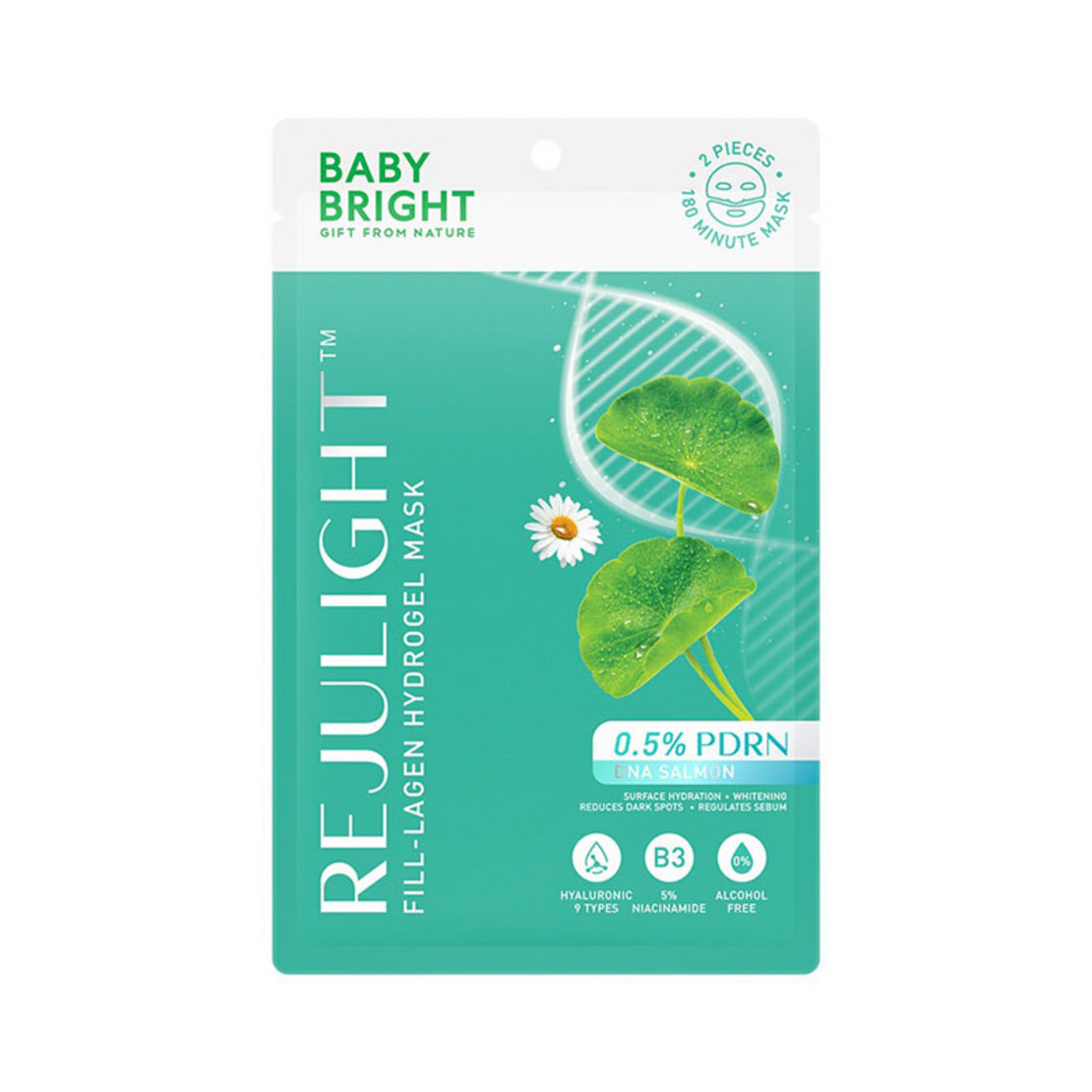 Baby Bright Rejulight Fill Collagen Hydrogel Mask 20g