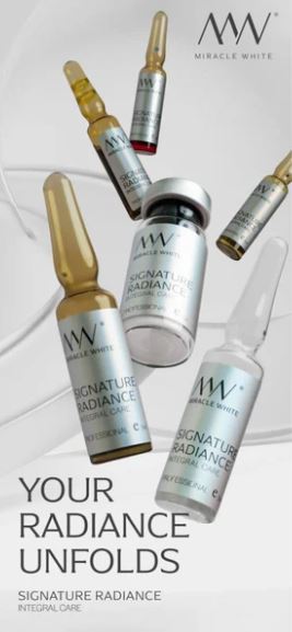 MIRACLE WHITE 80000 mg SIGNATURE RADIANCE SKIN WHITENING GLUTATHIONE INJECTION