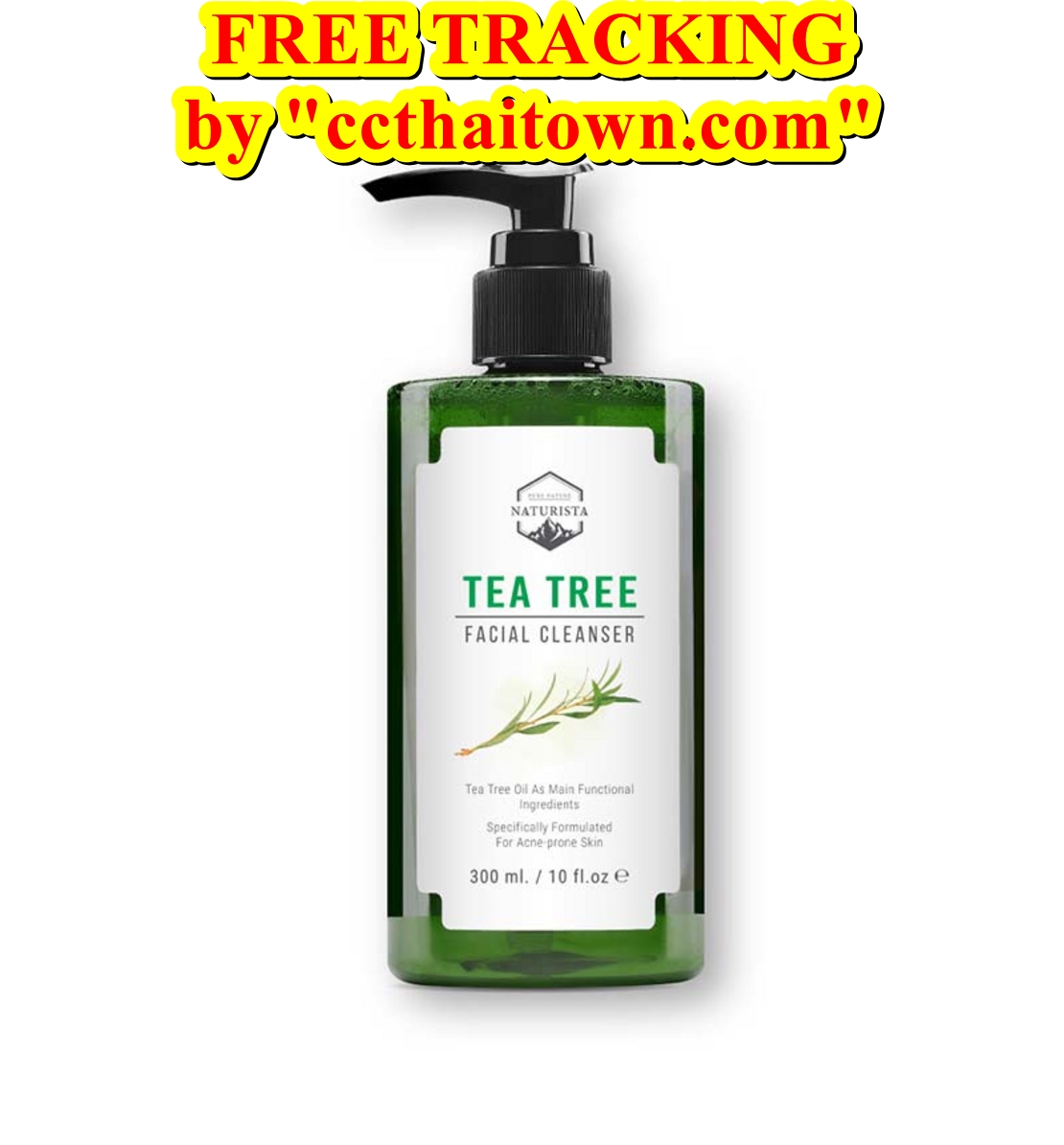 Naturista Tea Tree Facial Cleanser 300 ml Facial Cleanser for Acne-Prone and Sensitive Skin