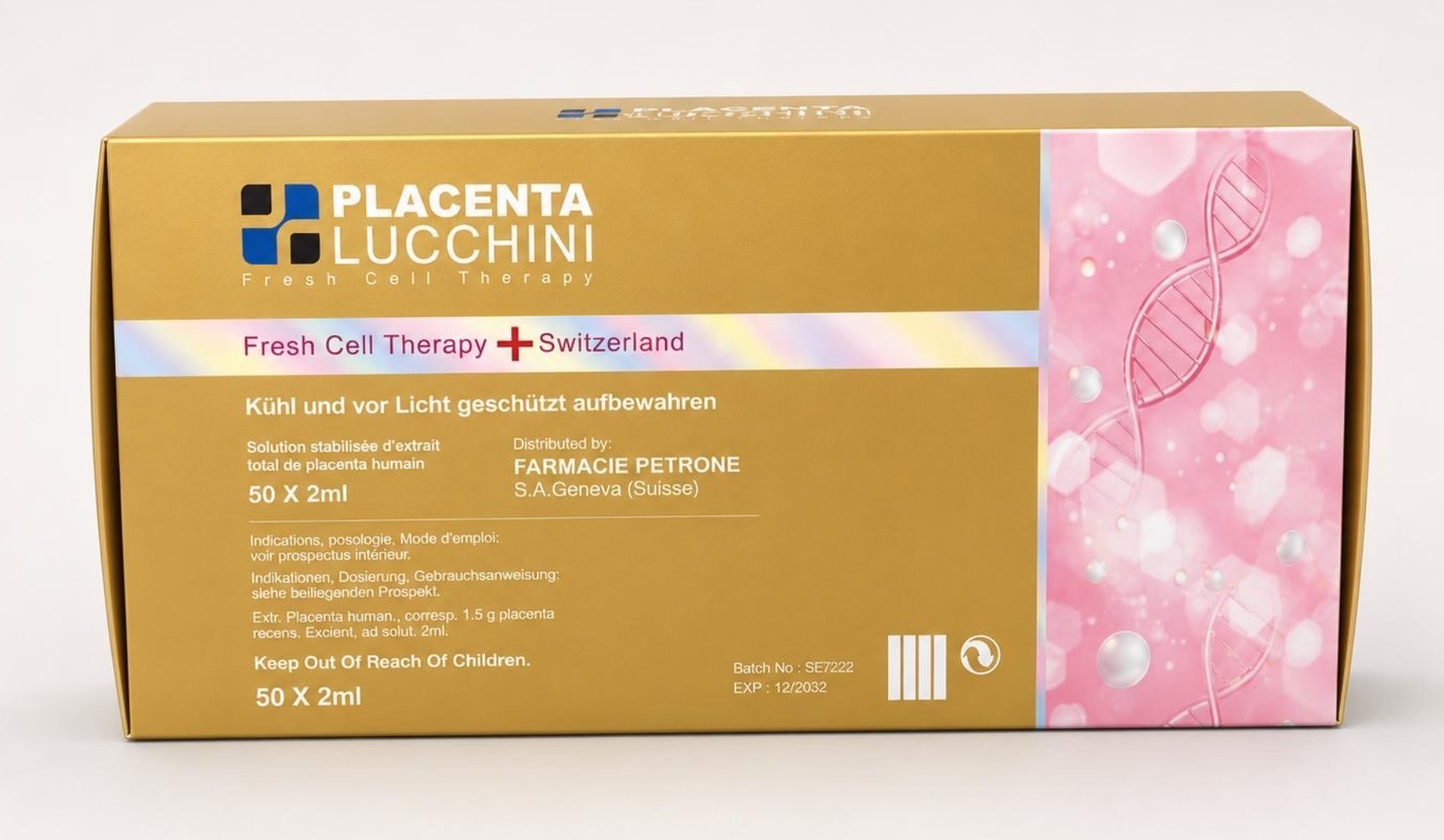 LUCCHINI GOLD PREMIUM HUMAN PLACENTA EXTRACT